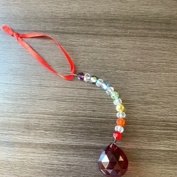 Crystal Chakra Suncatcher Window Hanger - Picture 4 of 5